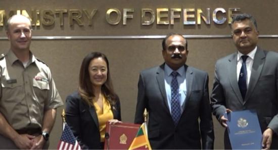 U.S. And Sri Lanka Sign MOU on Defense Partnership